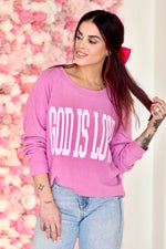 God Is Love Soft Raglan