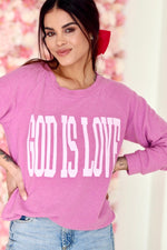 God Is Love Soft Raglan