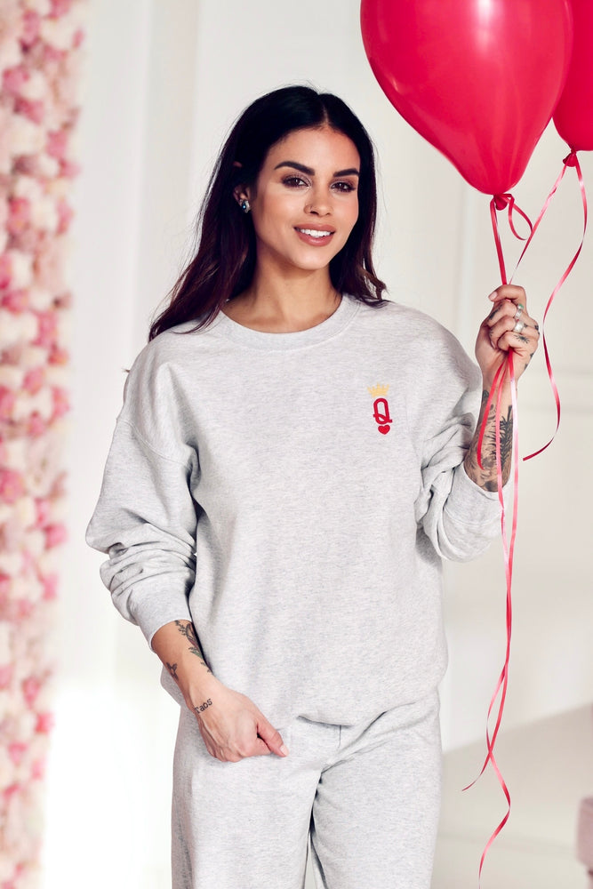 Queen Of Hearts Sweatshirt