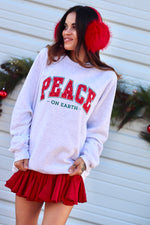 Peace On Earth Soft Fleece Sweatshirt