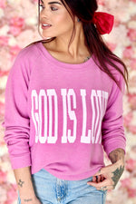 God Is Love Soft Raglan