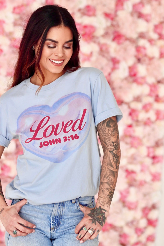 Loved John 3:16 Tee