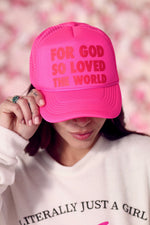 For God So Loved Trucker Hat