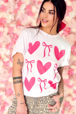 Heart Bow Tee