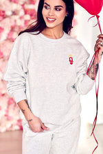 Queen Of Hearts Sweatshirt