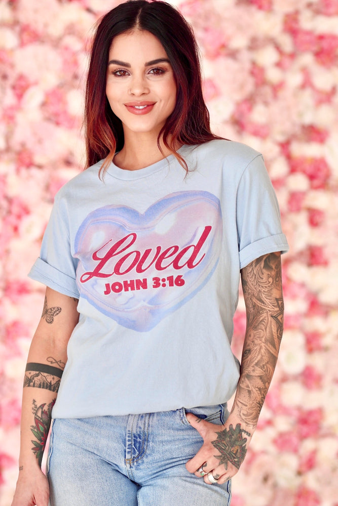 Loved John 3:16 Tee