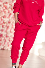 True Red Women’s Joggers