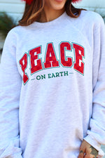 Peace On Earth Soft Fleece Sweatshirt