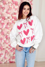 Heart Bow Sweatshirt