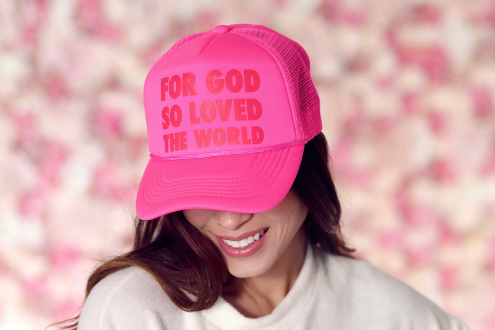 For God So Loved Trucker Hat