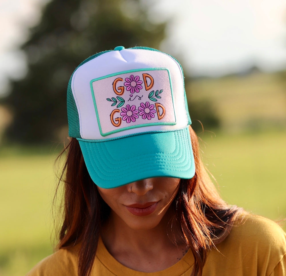 God Is Good Patch Hat