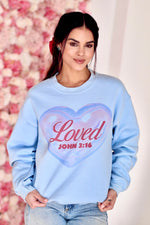 Loved John 3:16 Sweatshirt