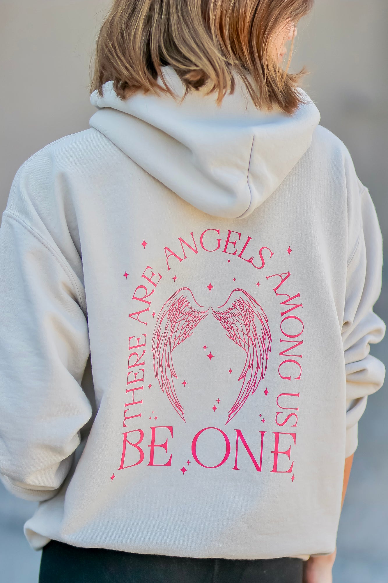 Angels Among Us Hoodie – The Light Blonde