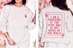 Queen Of Hearts Sweatshirt